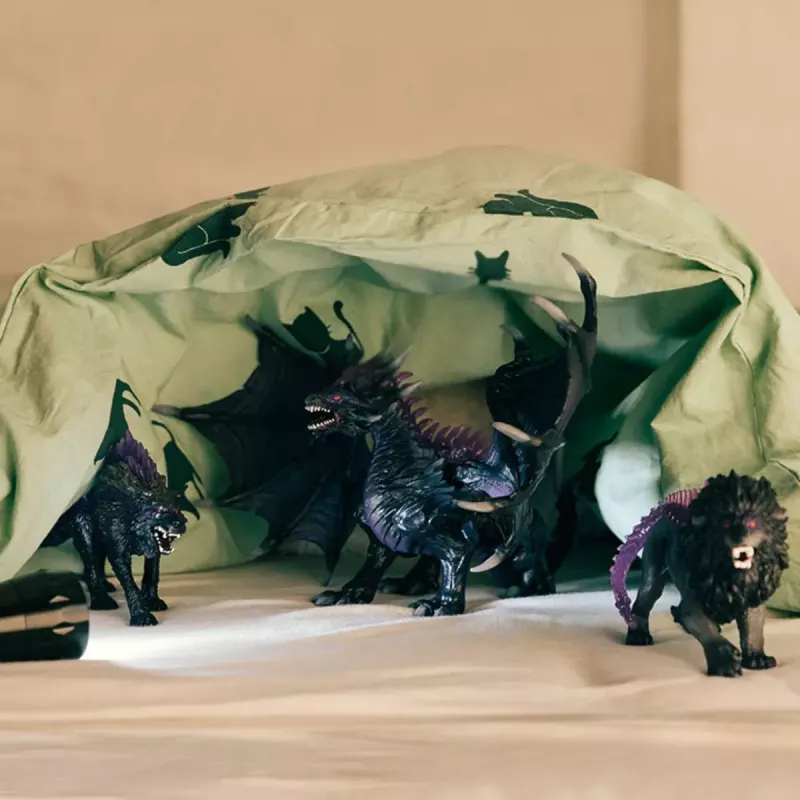 schleich ELDRADOR CREATURES Cień Wilka Czarno-Fioletowy 42554