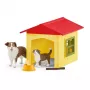 Domek dla psa Schleich FARM WORLD 42573 Wielokolorowy Zalecany wiek 3+