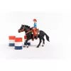 schleich Cowgirl Barrel Racing Fun, 3 lat, Wielokolorowy