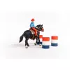 schleich Cowgirl Barrel Racing Fun, 3 lat, Wielokolorowy