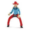 schleich Cowgirl Barrel Racing Fun, 3 lat, Wielokolorowy