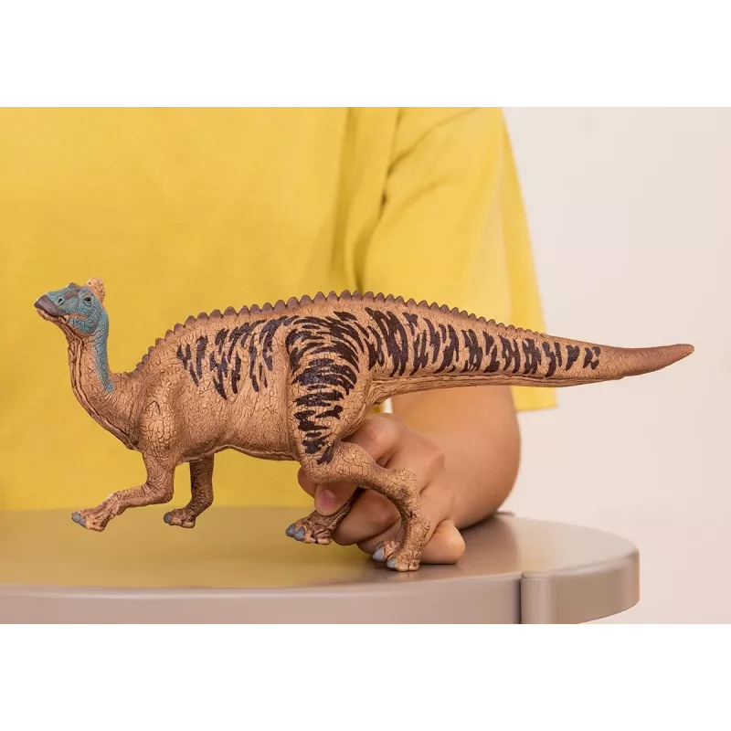 schleich Dinozaury Edmontozaur, 4 lat(a), Conquering the Earth, Dinozaury i wulkan, Czarny, Brązowy, Zielony, Plastik