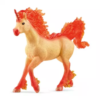 Schleich BAYALA Elementa Ognisty Jednorożec Ogier Pomarańczowy 70756S