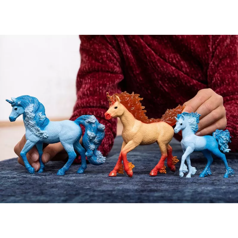 Schleich BAYALA Elementa Ognisty Jednorożec Ogier Pomarańczowy 70756S