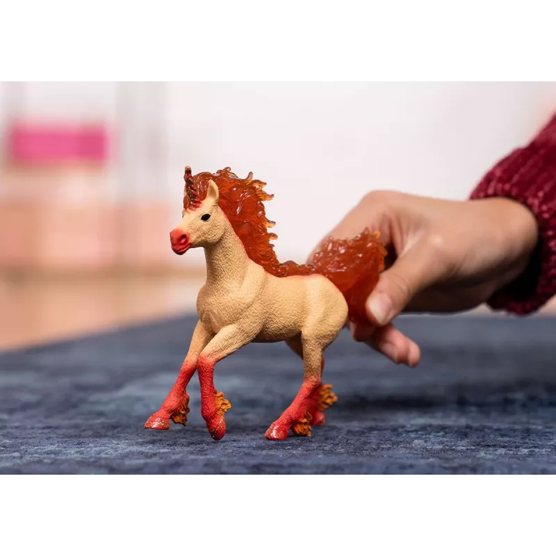 Schleich BAYALA Elementa Ognisty Jednorożec Ogier Pomarańczowy 70756S