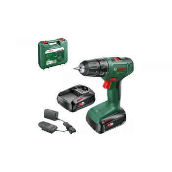 Bosch EasyDrill 18V-40 1630 RPM beznarzędziowy 1,3 kg Czarny, Zielony