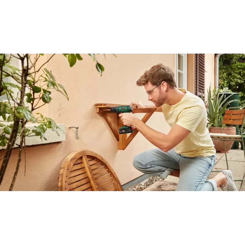 Bosch EasyDrill 18V-40 1630 RPM beznarzędziowy 1,3 kg Czarny, Zielony
