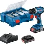 Bosch GSR 18V-45 Professional 500 RPM beznarzędziowy 900 g czarny, niebieski