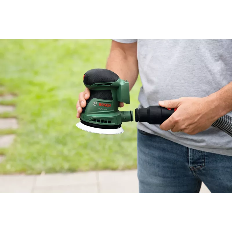 Bosch EasyOrbit 18V-10 (Baretool), szlifierka oscylacyjna, czarna, zielona, tworzywo sztuczne, Niemcy, 23000 OPM, 1 mm