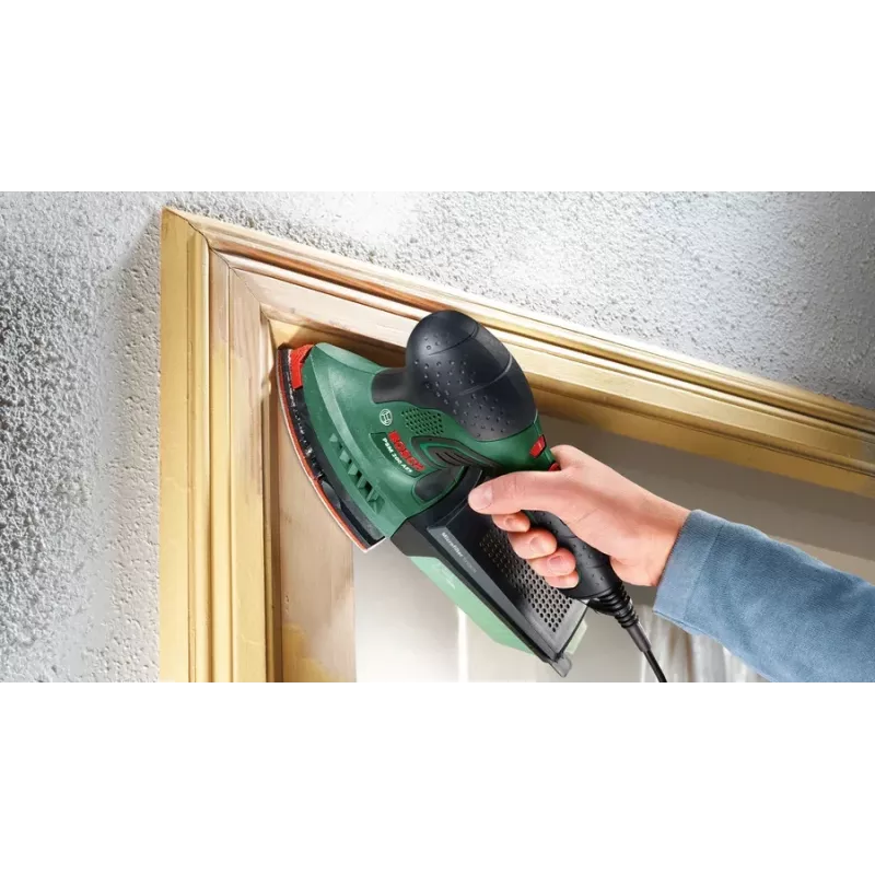 Bosch PSM 200 AES szlifierka multiszlifierka 26000 obr./min czarna, zielona 200 W