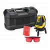 Poziomica laserowa STANLEY Multi-Line STHT77514-1 — czerwony laser, 4 pionowe i 1 pozioma linia