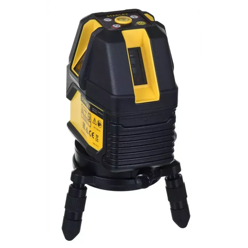 Poziomica laserowa STANLEY Multi-Line STHT77514-1 — czerwony laser, 4 pionowe i 1 pozioma linia