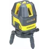 Poziomica laserowa STANLEY Multi-Line STHT77514-1 — czerwony laser, 4 pionowe i 1 pozioma linia