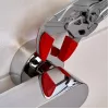 Część zamienna do klucza do rur Knipex 86 09 250 V01 czerwony plastik 6 szt.