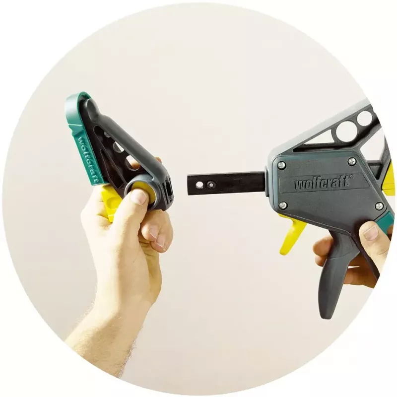 Zacisk śrubowy wolfcraft GmbH EHZ PRO Zaciski jednoręczne