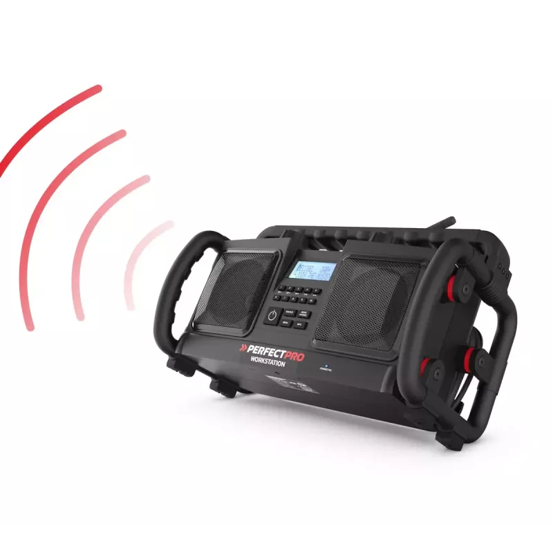 Przenośne radio Perfectpro Workstation cyfrowe DAB FM 20W