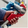 Obcinak do rur Knipex 90 31 03 BK, odpowiedni do mosiądzu, miedzi, stali