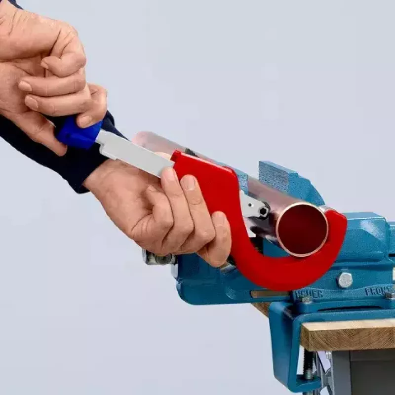 Obcinak do rur Knipex 90 31 03 BK, odpowiedni do mosiądzu, miedzi, stali