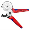 Nożyce do rur Knipex 90 25 25 Aluminium Czarny niebieski czerwony 210 mm