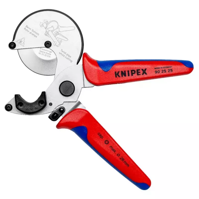 Nożyce do rur Knipex 90 25 25 Aluminium Czarny niebieski czerwony 210 mm