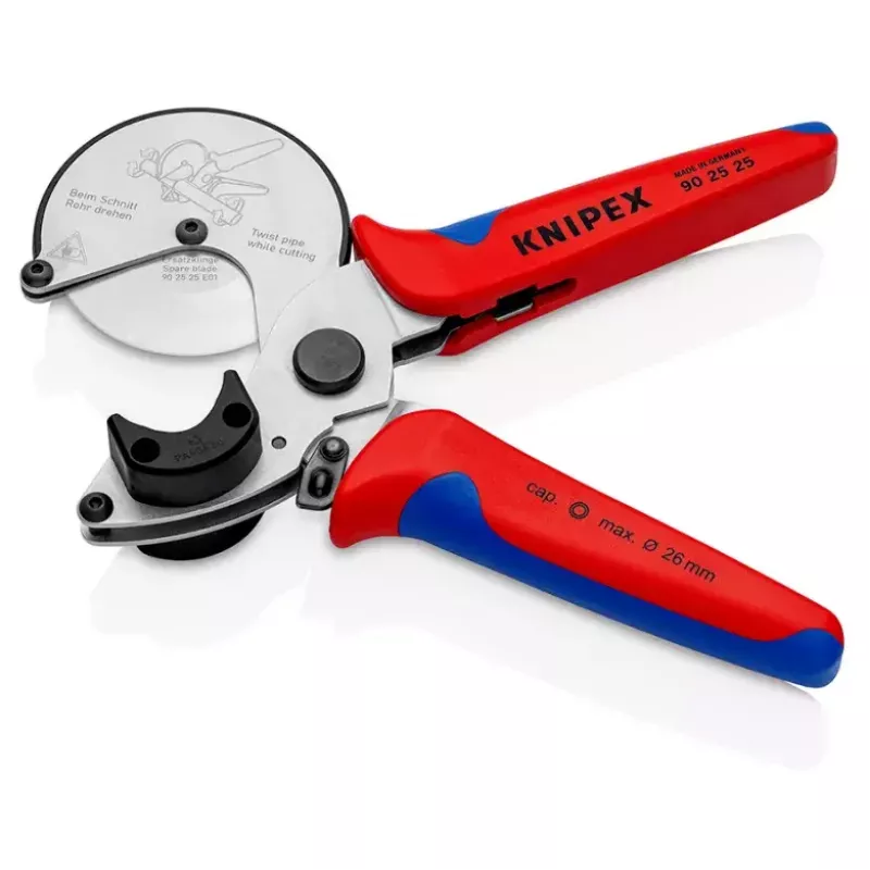 Nożyce do rur Knipex 90 25 25 Aluminium Czarny niebieski czerwony 210 mm