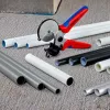 Nożyce do rur Knipex 90 25 25 Aluminium Czarny niebieski czerwony 210 mm