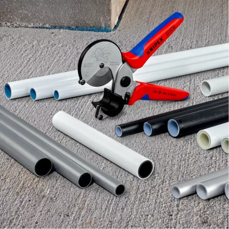 Nożyce do rur Knipex 90 25 25 Aluminium Czarny niebieski czerwony 210 mm