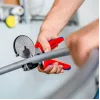 Nożyce do rur Knipex 90 25 25 Aluminium Czarny niebieski czerwony 210 mm