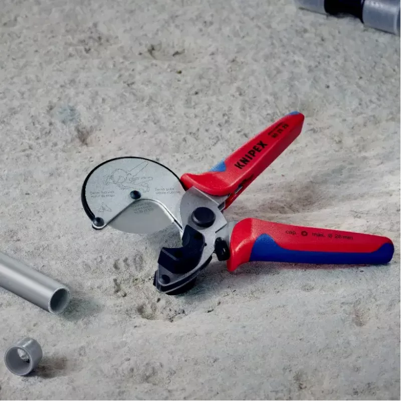 Nożyce do rur Knipex 90 25 25 Aluminium Czarny niebieski czerwony 210 mm