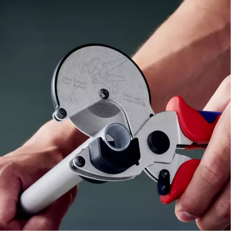 Nożyce do rur Knipex 90 25 25 Aluminium Czarny niebieski czerwony 210 mm