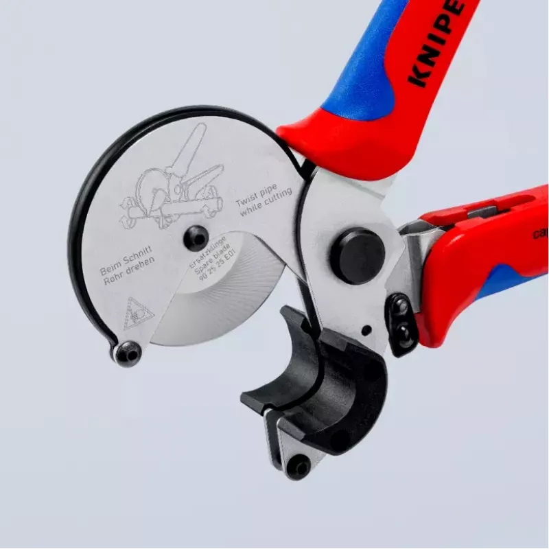 Nożyce do rur Knipex 90 25 25 Aluminium Czarny niebieski czerwony 210 mm