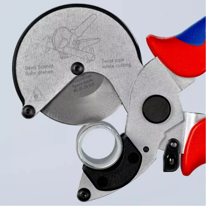 Nożyce do rur Knipex 90 25 25 Aluminium Czarny niebieski czerwony 210 mm