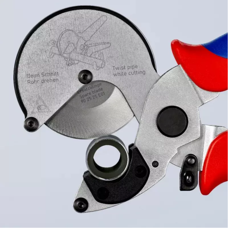 Nożyce do rur Knipex 90 25 25 Aluminium Czarny niebieski czerwony 210 mm