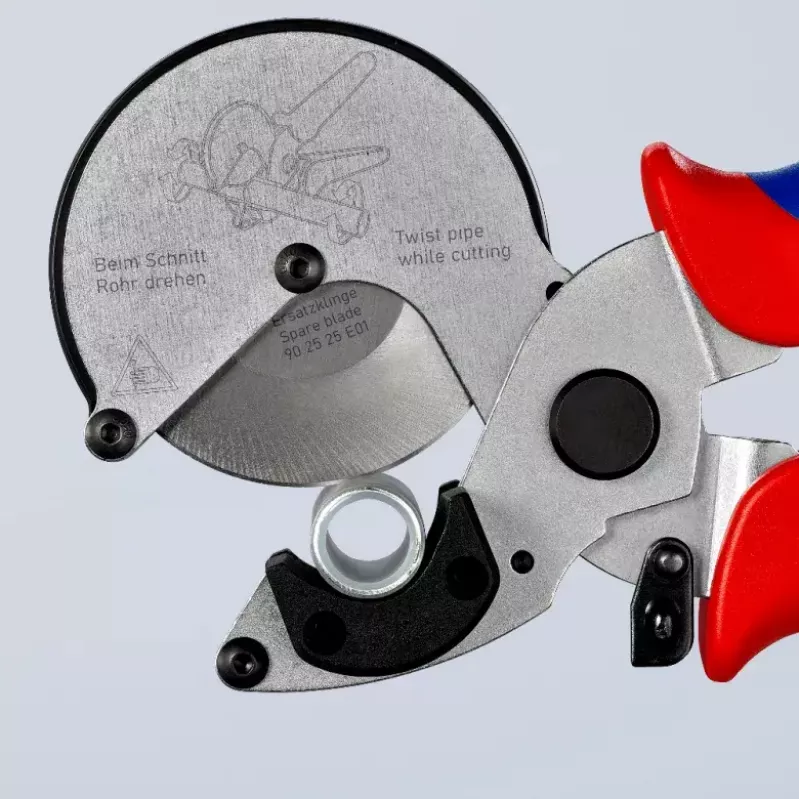 Nożyce do rur Knipex 90 25 25 Aluminium Czarny niebieski czerwony 210 mm
