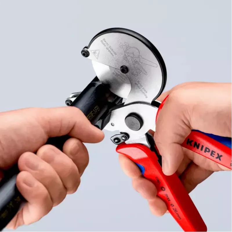 Nożyce do rur Knipex 90 25 25 Aluminium Czarny niebieski czerwony 210 mm