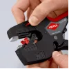 Knipex 12 72 190 szczypce stal tworzywo sztuczne uchwyt czarny czerwony 190 mm