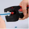 Knipex 12 72 190 szczypce stal tworzywo sztuczne uchwyt czarny czerwony 190 mm