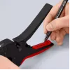 Knipex 12 72 190 szczypce stal tworzywo sztuczne uchwyt czarny czerwony 190 mm