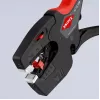 Knipex 12 72 190 szczypce stal tworzywo sztuczne uchwyt czarny czerwony 190 mm