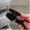 Knipex 12 72 190 szczypce stal tworzywo sztuczne uchwyt czarny czerwony 190 mm