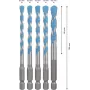 Bosch Expert HEX-9 Wiertło do muru 5 szt.