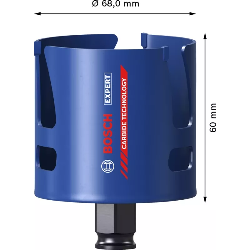 Otwornica Bosch 2 608 900 470 6,8 cm do cegły, plastiku, miękkiego drewna