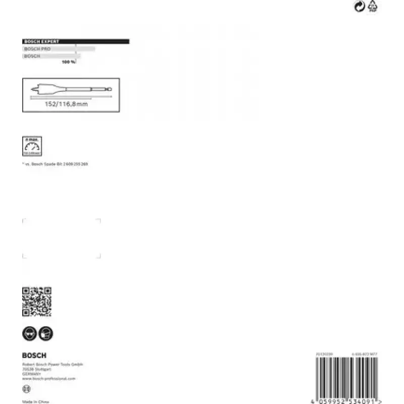 Bosch 2 608 900 336 wiertło Wiertło płaskie 13 szt.
