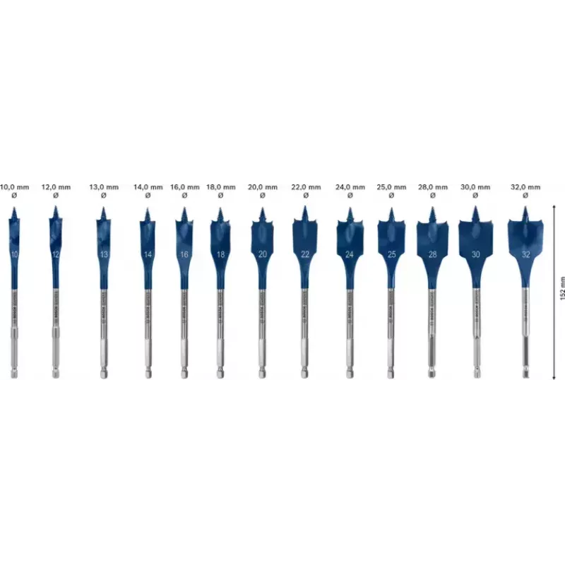 Bosch 2 608 900 336 wiertło Wiertło płaskie 13 szt.