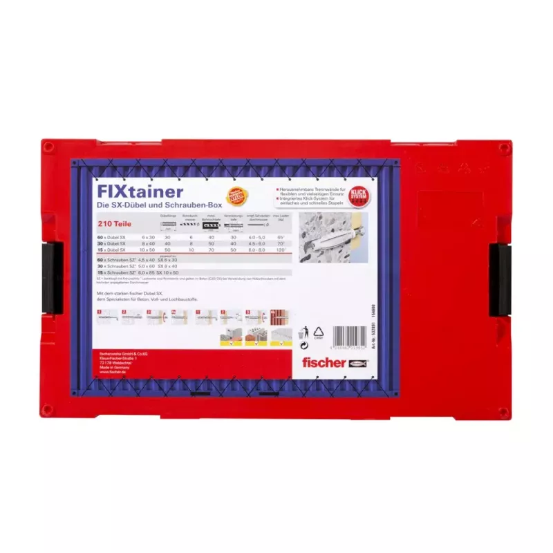 Zestaw wkrętów Fisher-Price FIXtainer 210 szt.