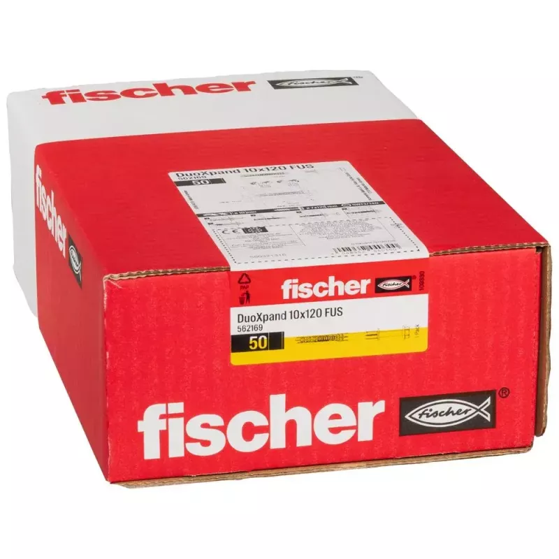 Kołek rozporowy Fischer 562169 120 mm nylon 50 szt.