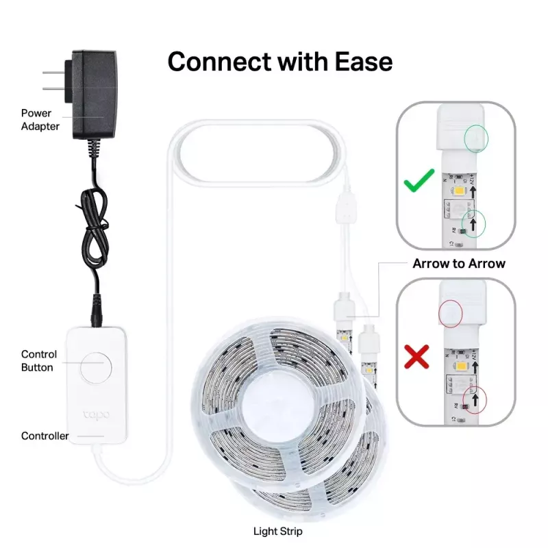 Uniwersalna listwa świetlna TP-Link Tapo Smart Wi-Fi Light Strip