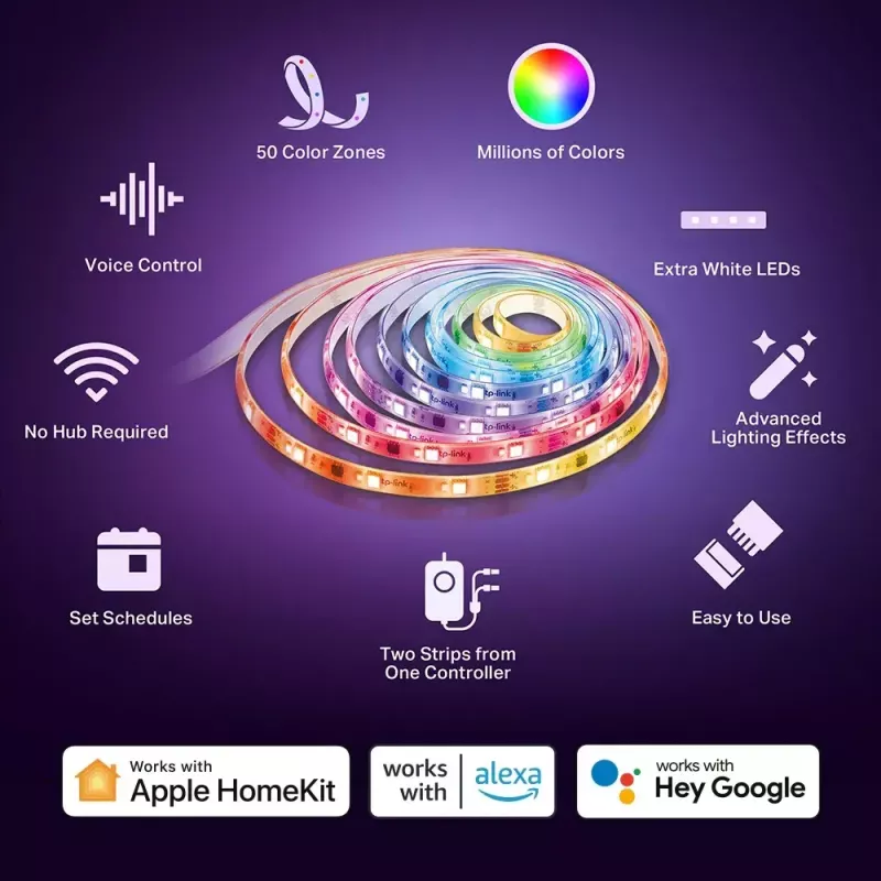 Uniwersalna listwa świetlna TP-Link Tapo Smart Wi-Fi Light Strip