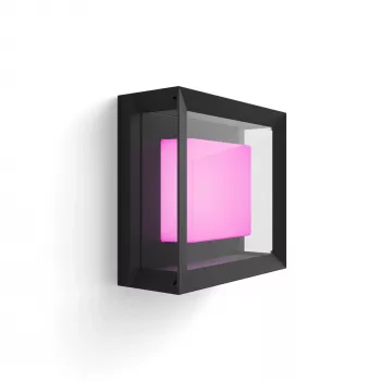 Inteligentna lampa ścienna zewnętrzna Philips Hue biały and colour ambience Econic