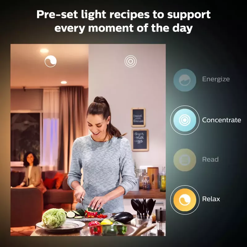 Inteligentna żarówka Philips Hue biały and colour ambience Candle E14, Bluetooth/Zigbee, 5,3 W (zestaw 2 szt.)